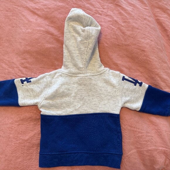⚾️ LA Dodgers Baby Bodysuit & Hoodie Set (12M, MLB Genuine Merchandise) - Picture 5 of 6